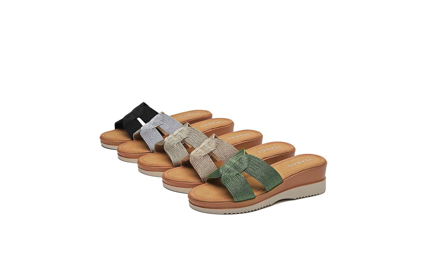 Ciabatte con Zeppa 7088 - Champagne - ISABAC