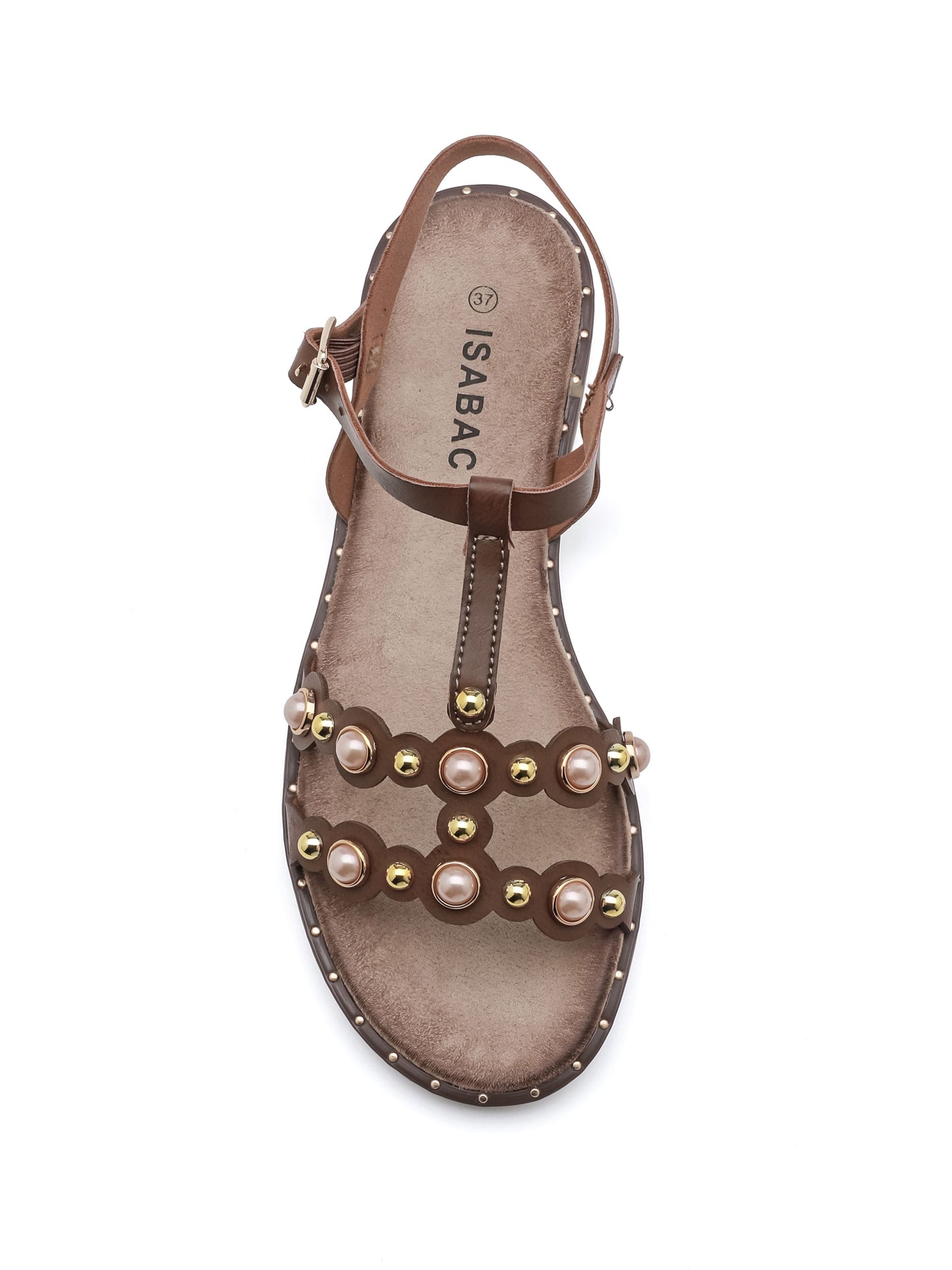 Sandali - 1597 Marrone