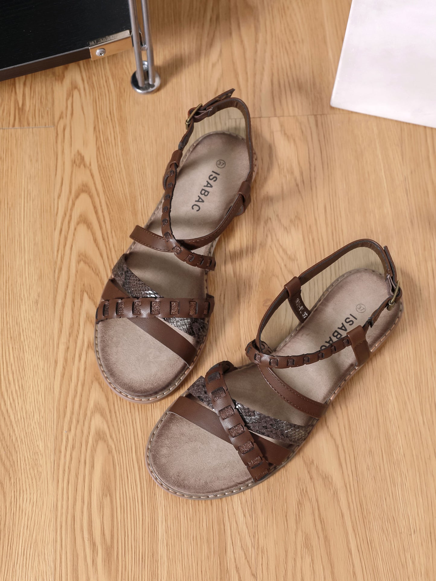 Sandali - 1601 Marrone