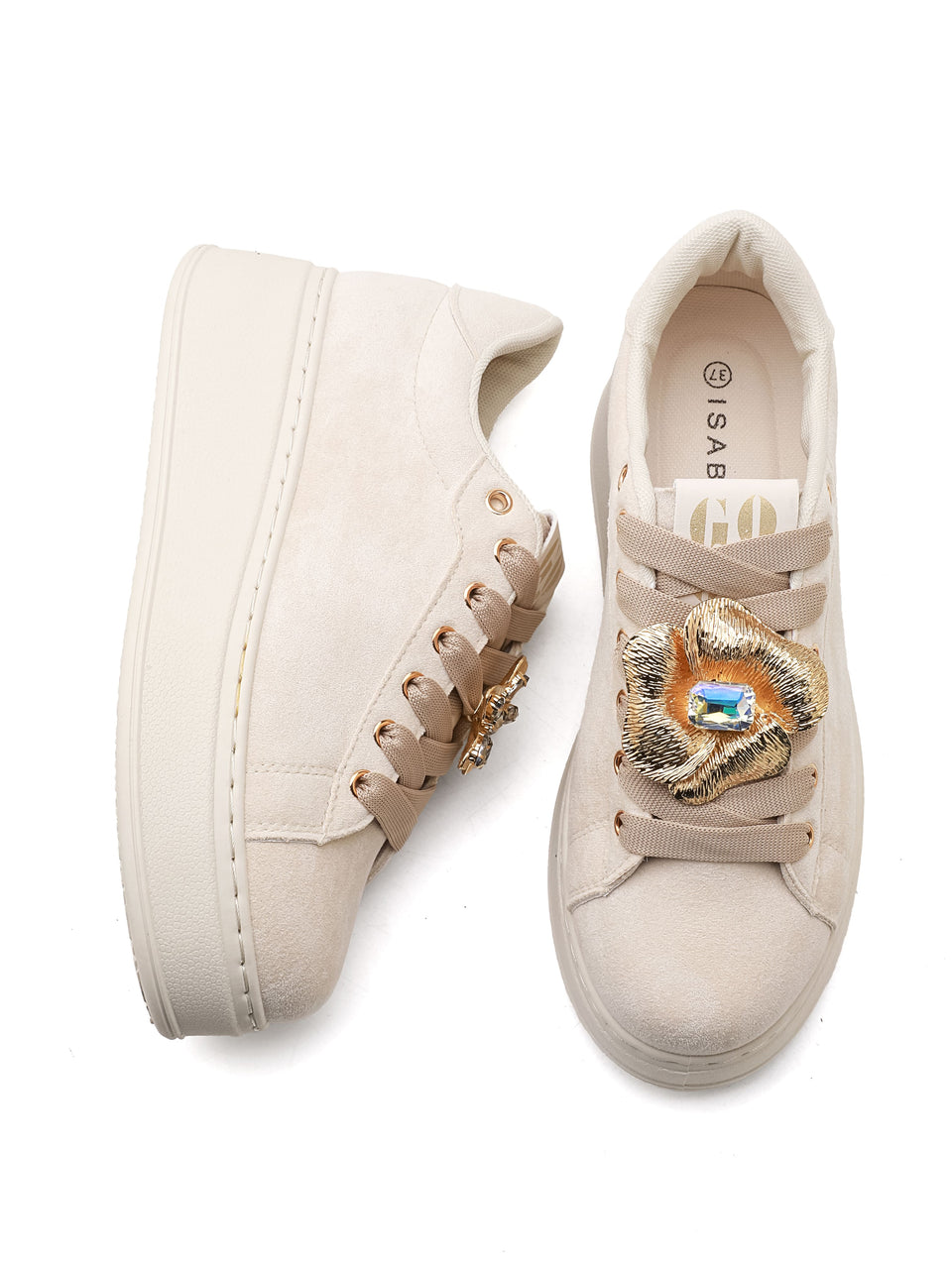 Sneakers - 1913 Beige - Sneakers - ISABAC