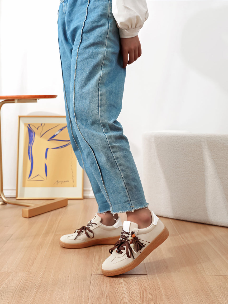 Sneakers - 1918 Beige - Sneakers - ISABAC