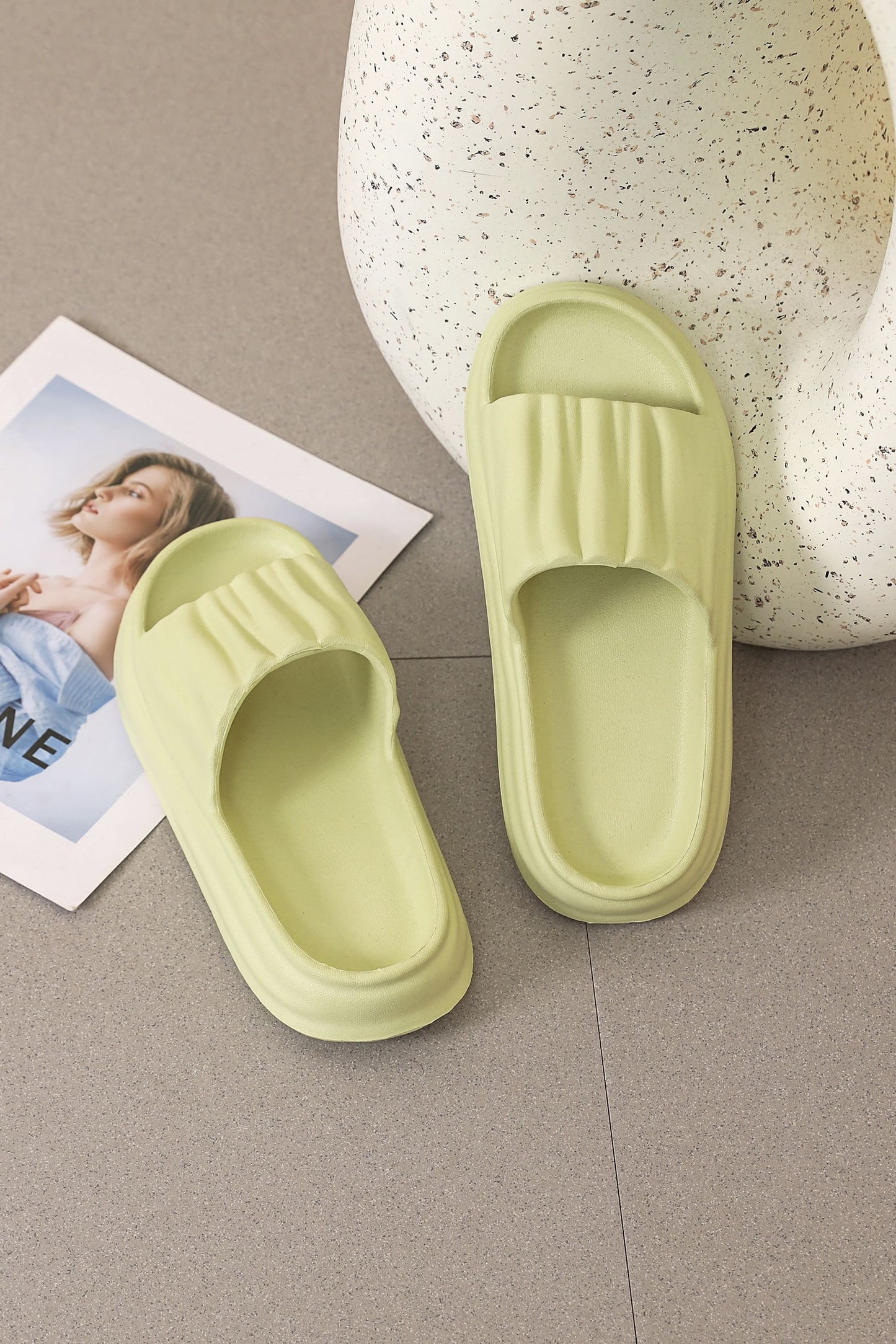 Ciabatte Gomma - 2336 Verde