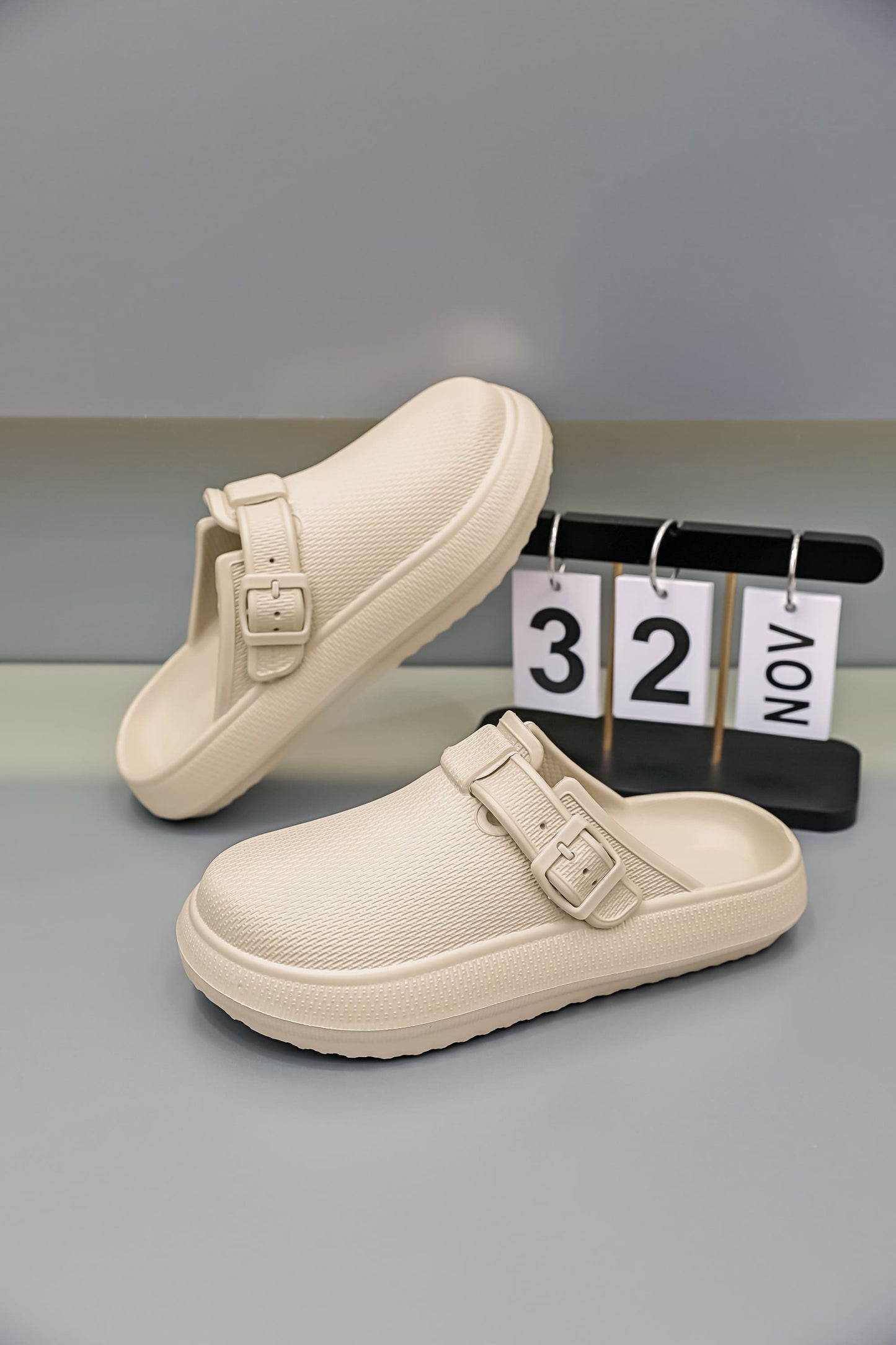 Ciabatte Gomma - 2350 Beige