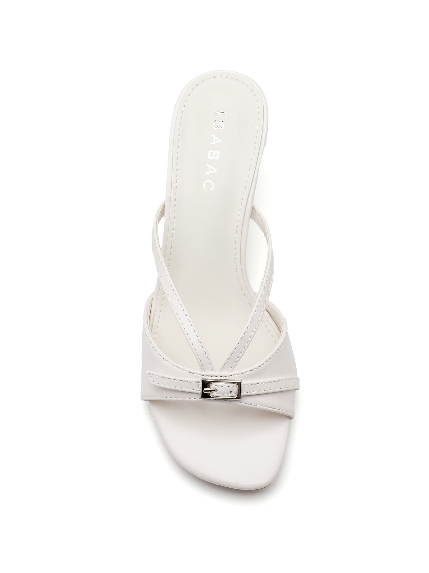 Ciabatte con Tacco - 3063 Bianco