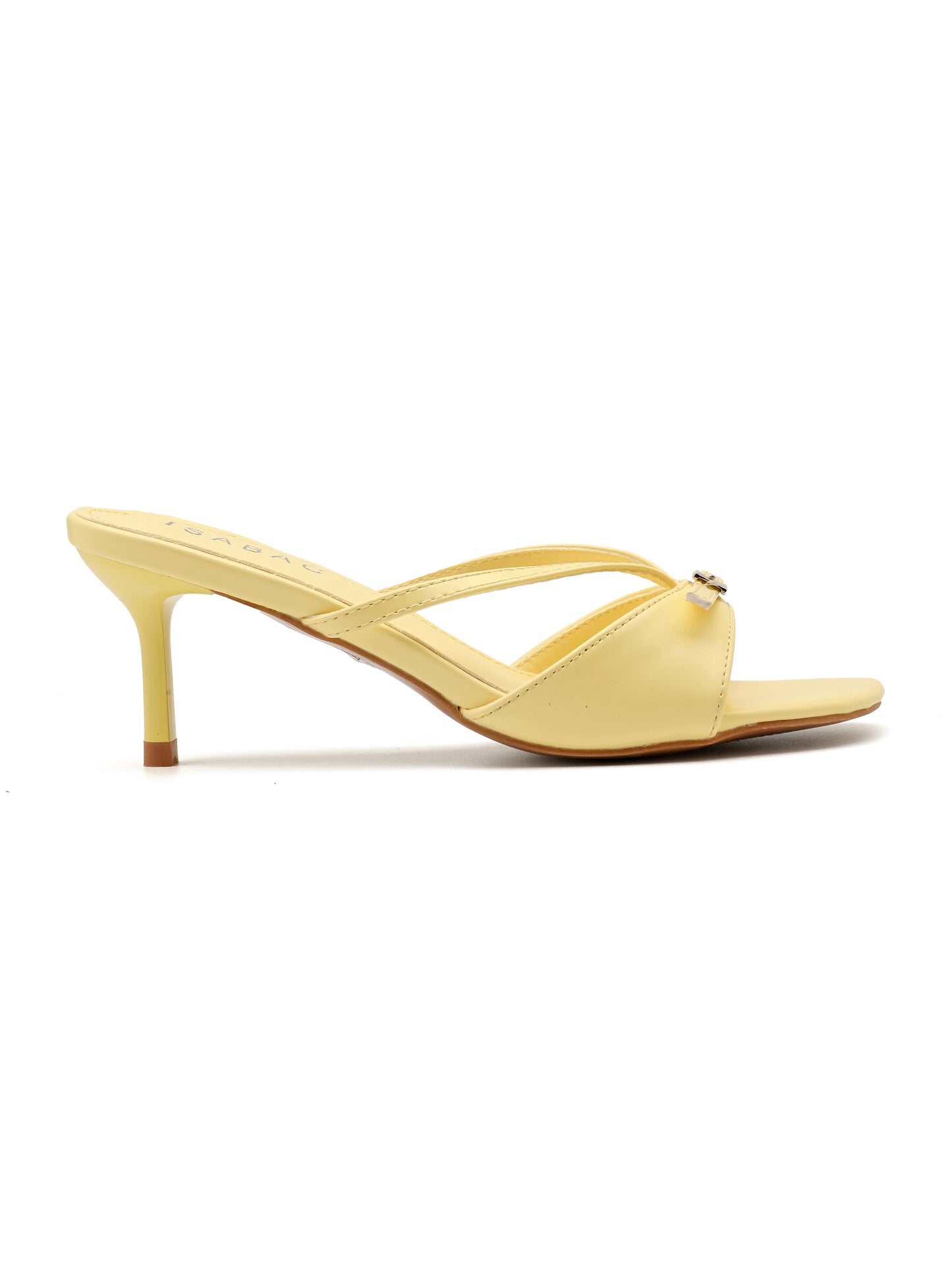 Ciabatte con Tacco - 3063 Giallo