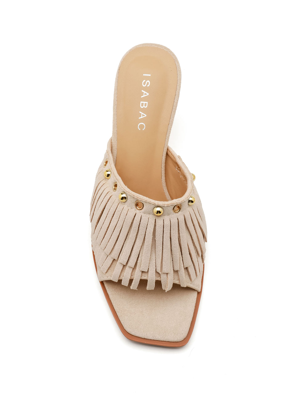 Ciabatte con Tacco - 3065 Beige