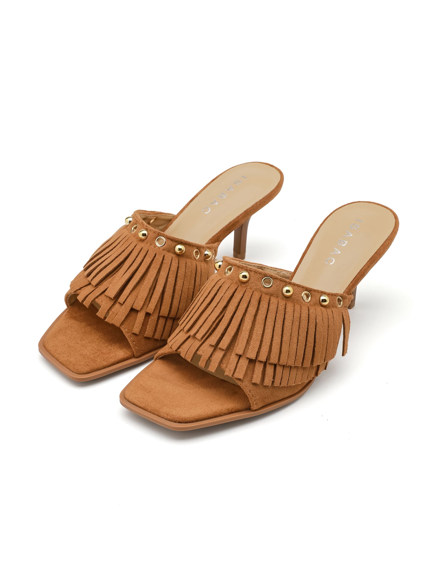 Ciabatte con Tacco - 3065 Camel