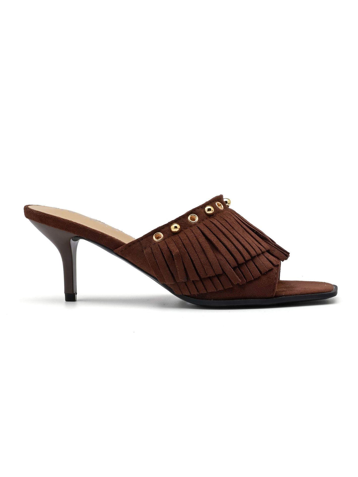 Ciabatte con Tacco - 3065 Marrone