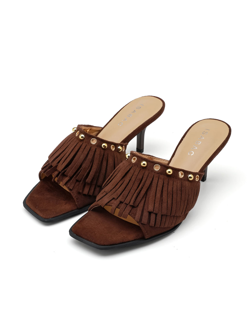 Ciabatte con Tacco - 3065 Marrone