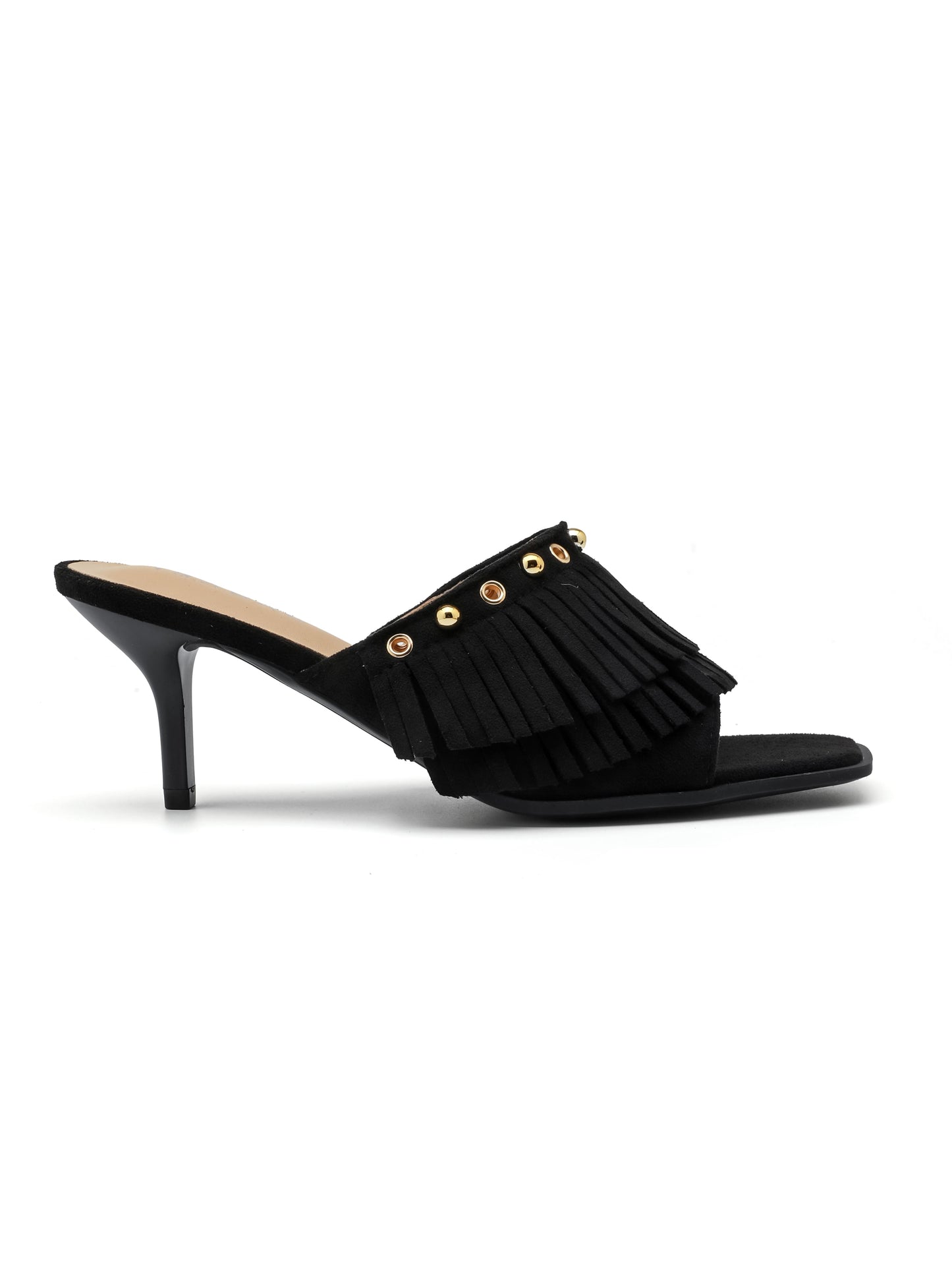 Ciabatte con Tacco - 3065 Nero