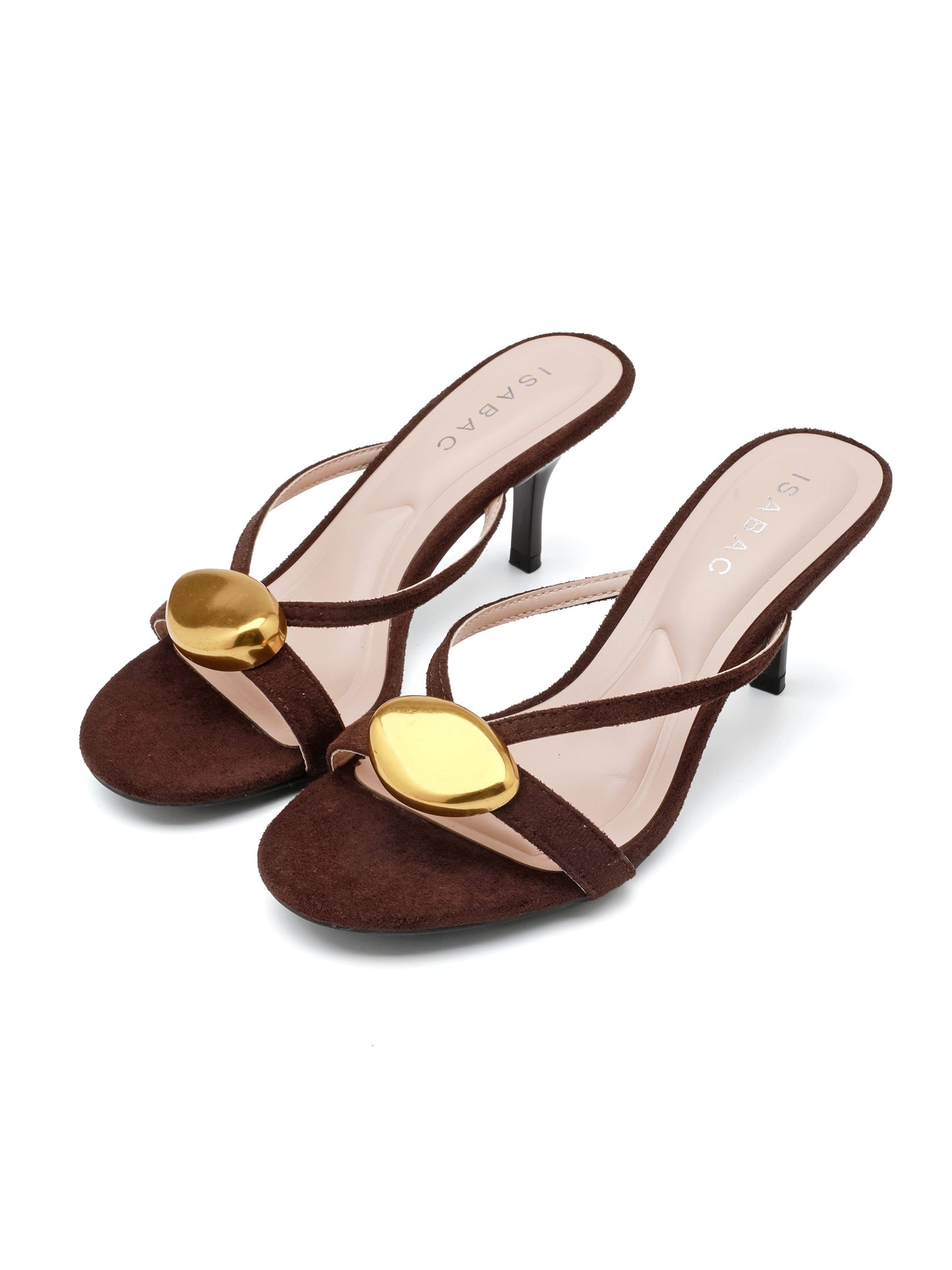 Ciabatte con Tacco - 3066 Marrone