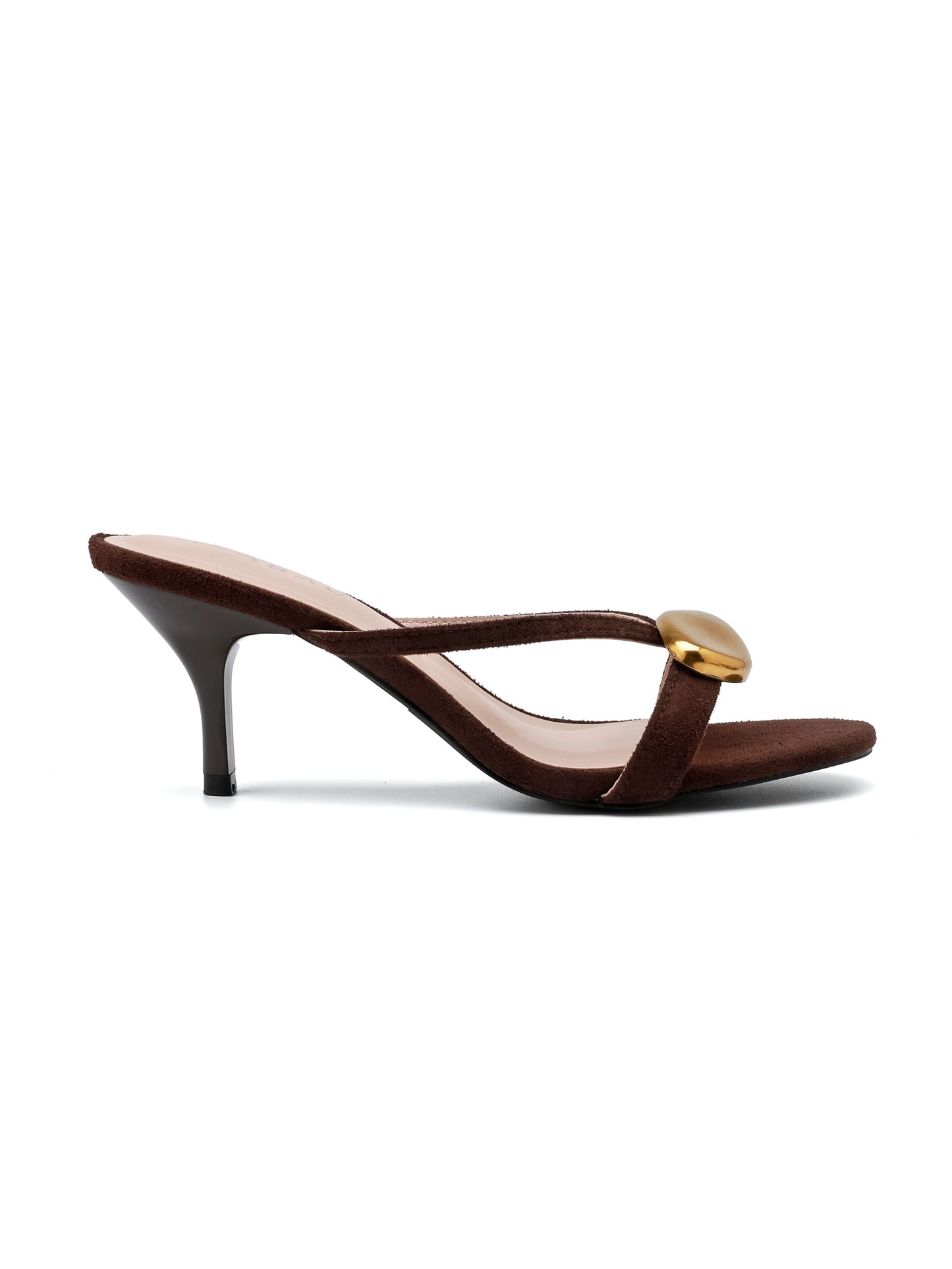 Ciabatte con Tacco - 3066 Marrone