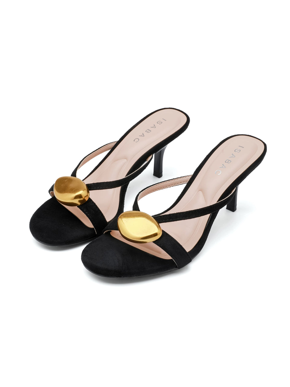 Ciabatte con Tacco - 3066 Nero