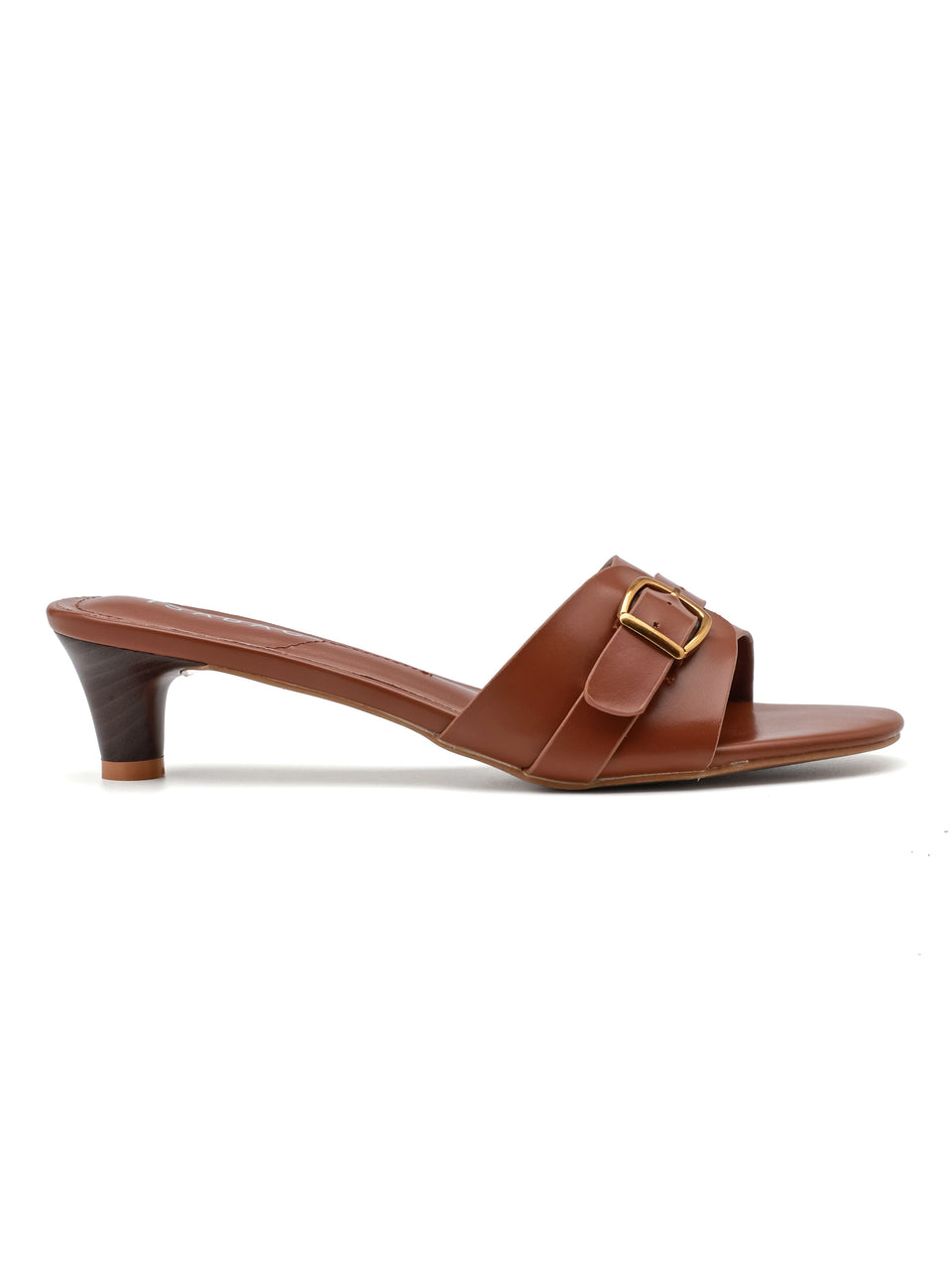 Ciabatte con Tacco - 3071 Camel