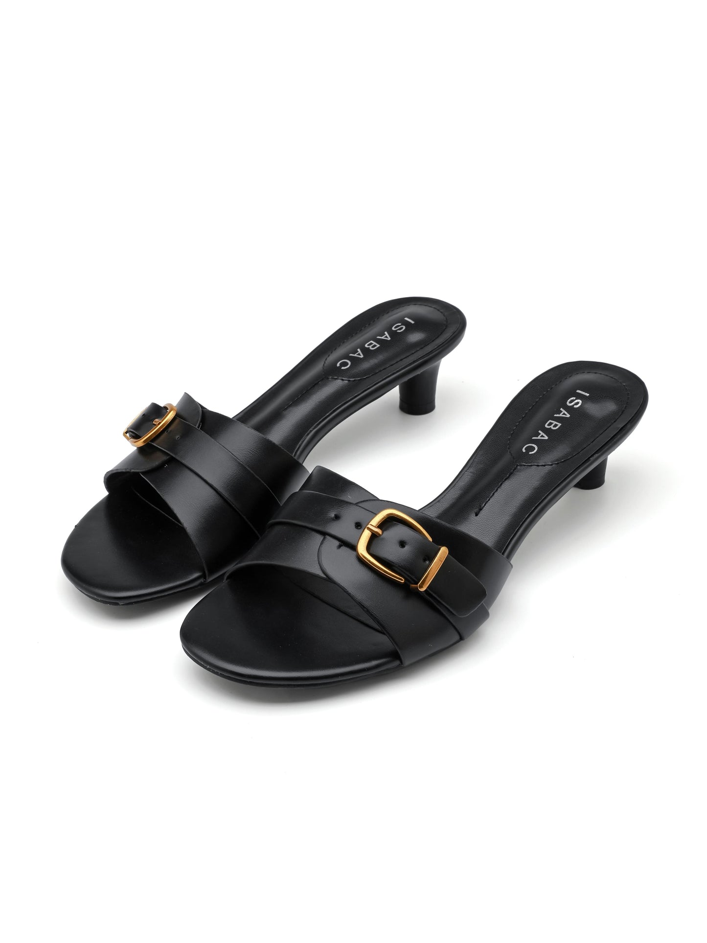 Ciabatte con Tacco - 3071 Nero