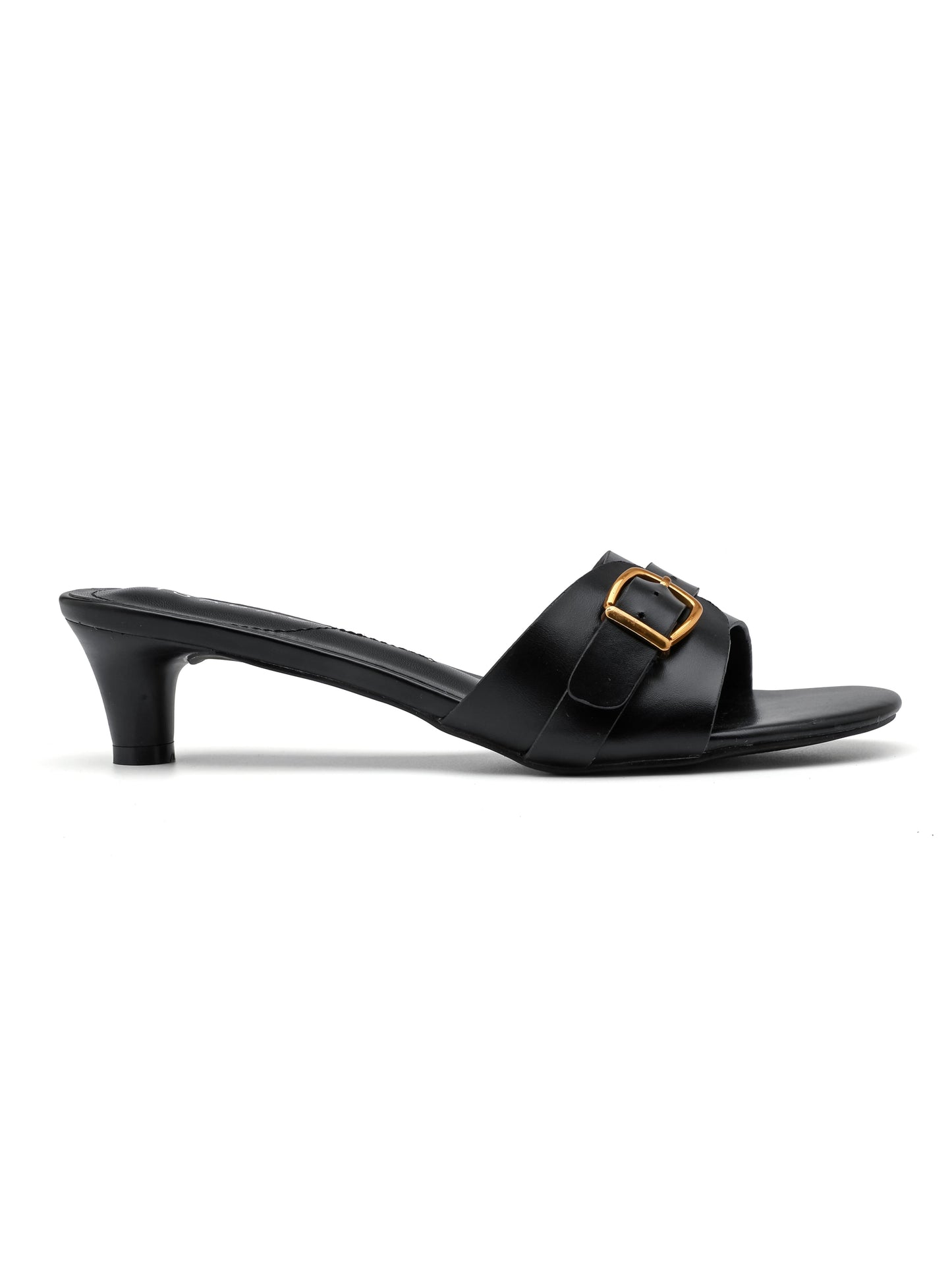 Ciabatte con Tacco - 3071 Nero