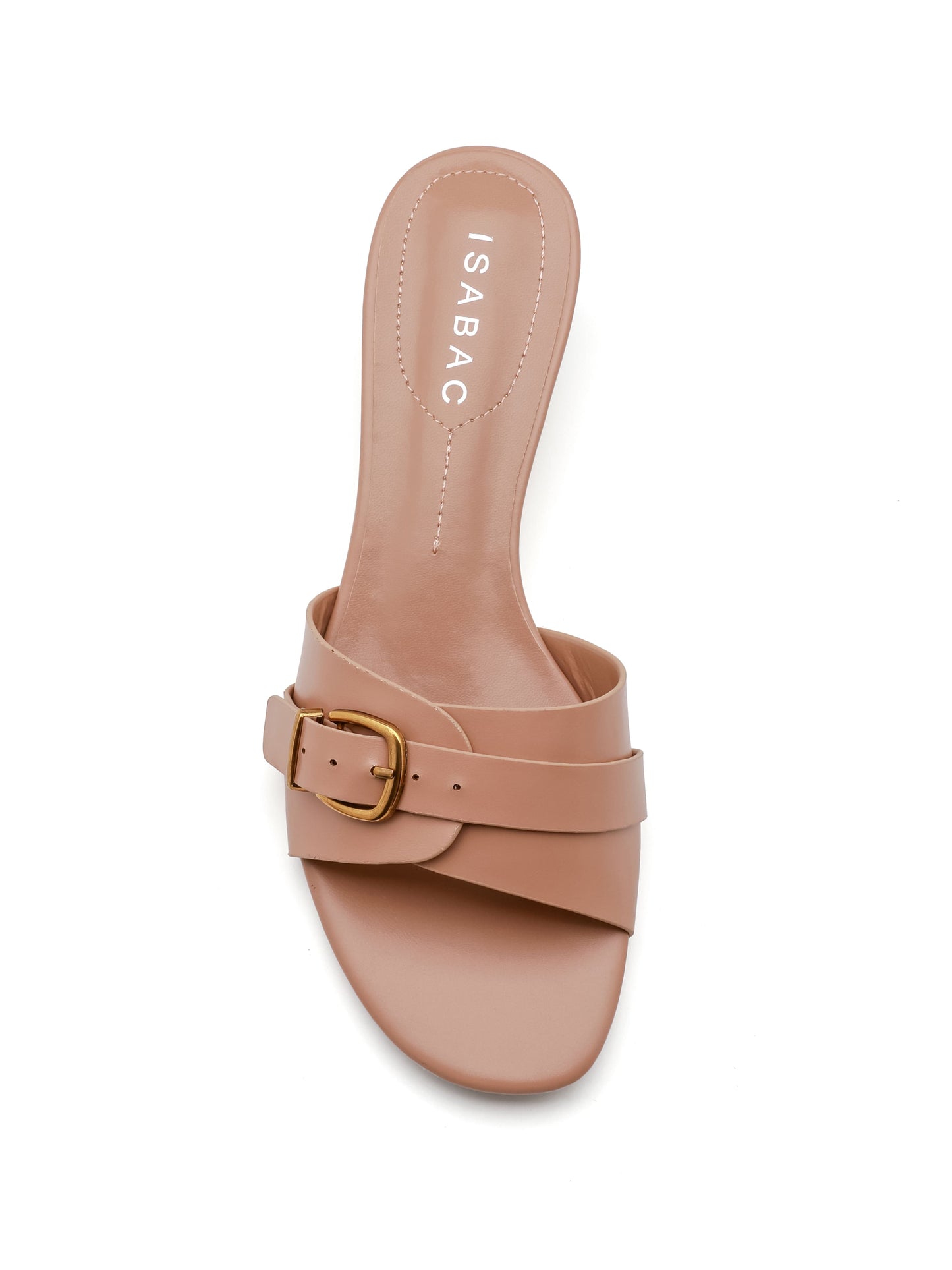 Ciabatte con Tacco - 3071 Rosa Pelle