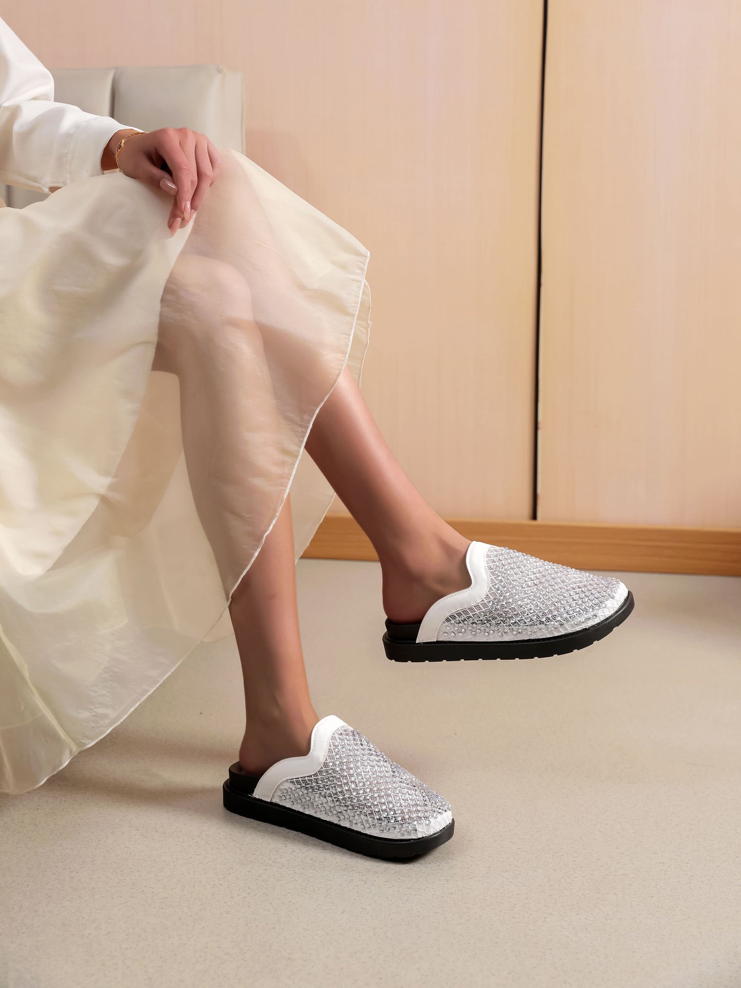 Mules - 3075 Bianco
