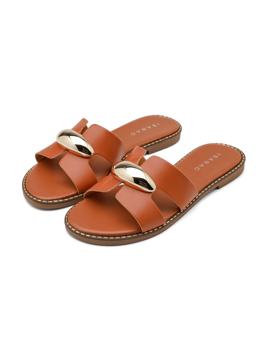 Sandali ISABAC a fascia in ecopelle, dettagli dorati sulle cinghie, design elegante e materiali di alta qualità.

Dettagli prodotto
• Made in China
• Materiali: Vegano (Materiali sintetici)