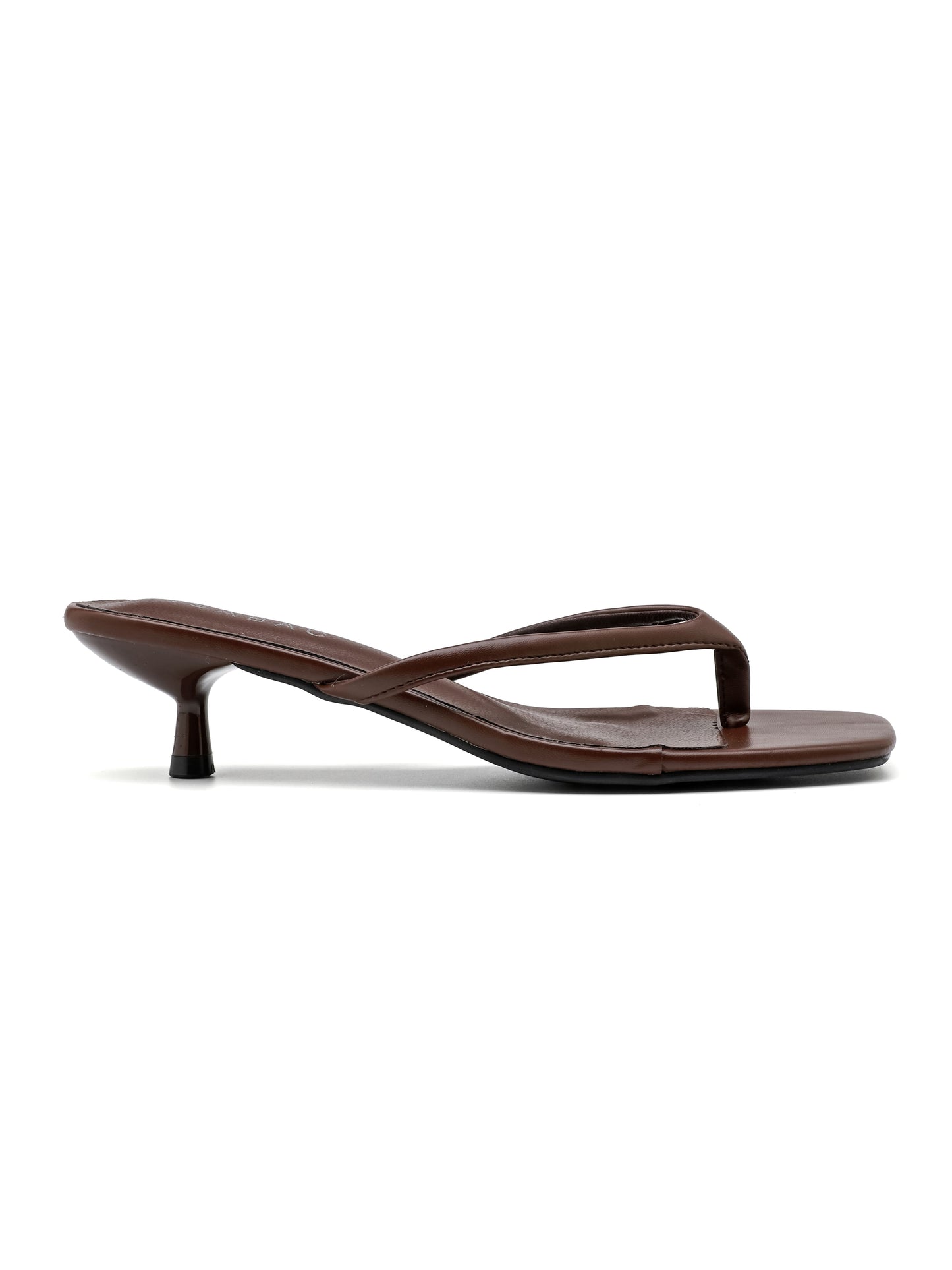 Ciabatte con Tacco - 3079 Marrone