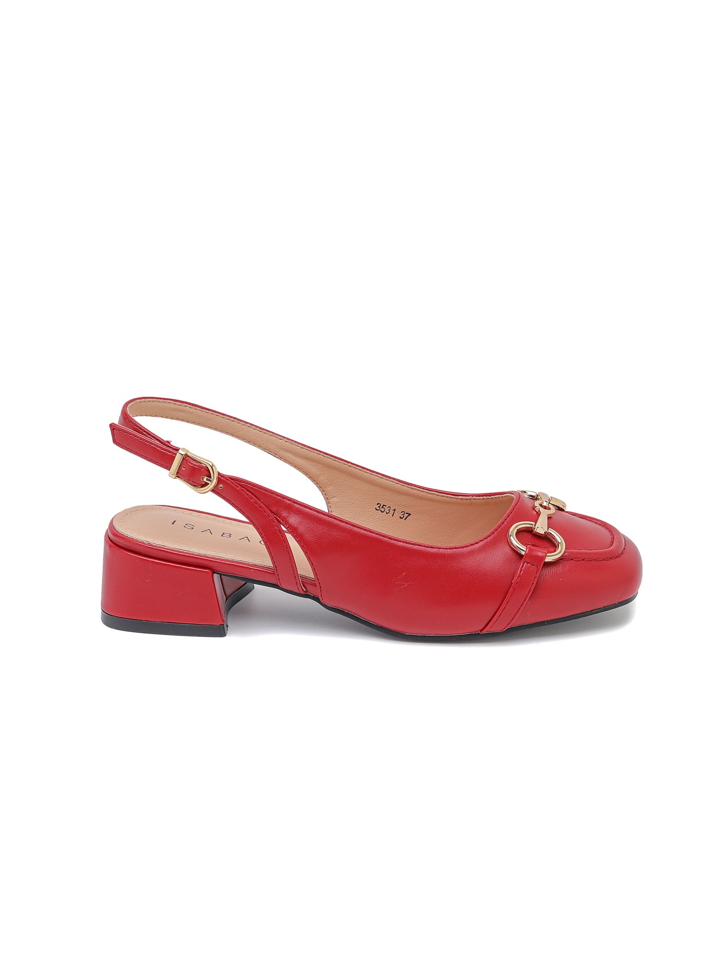 Slingback - 3531 Rosso