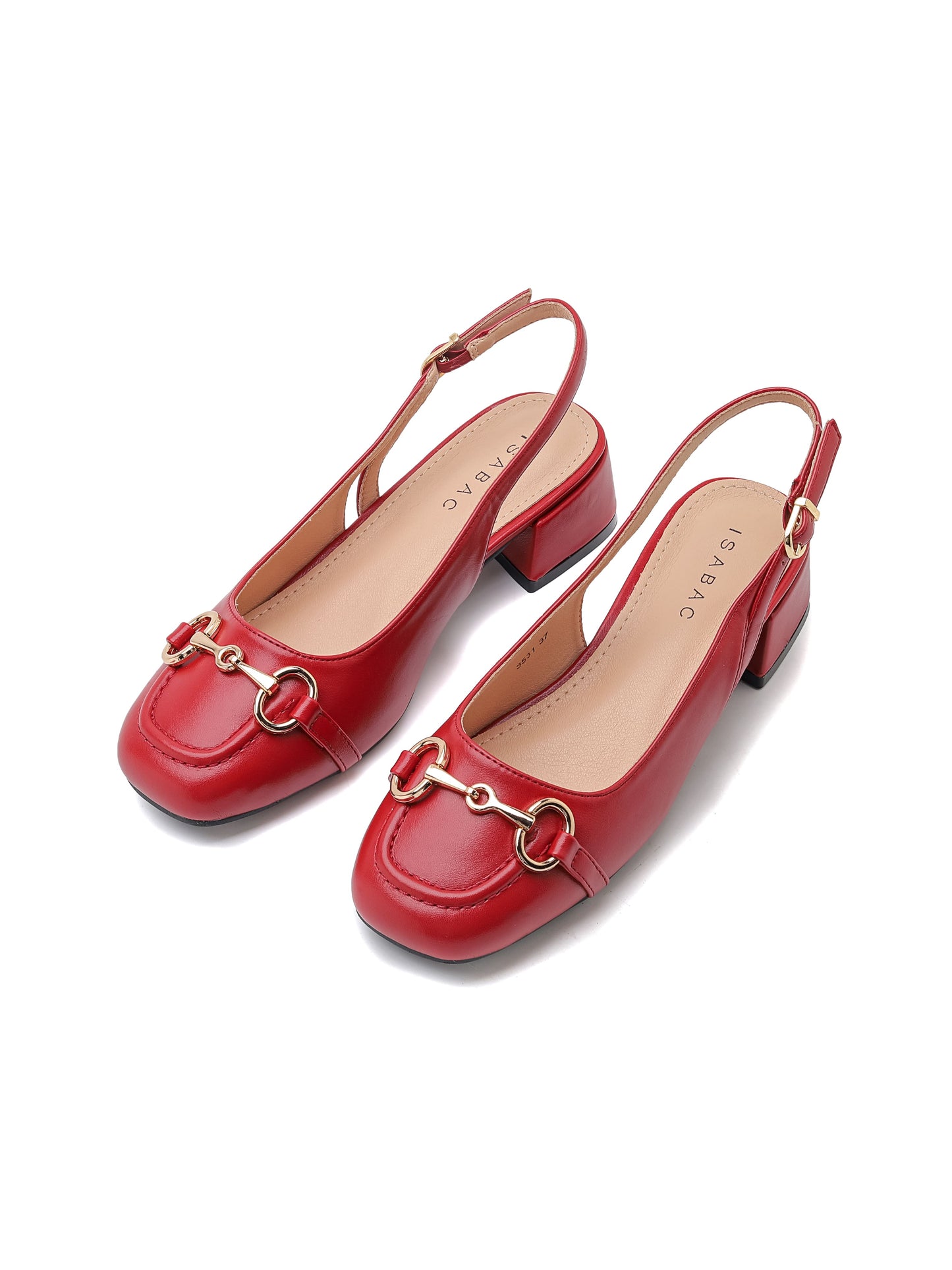 Slingback - 3531 Rosso