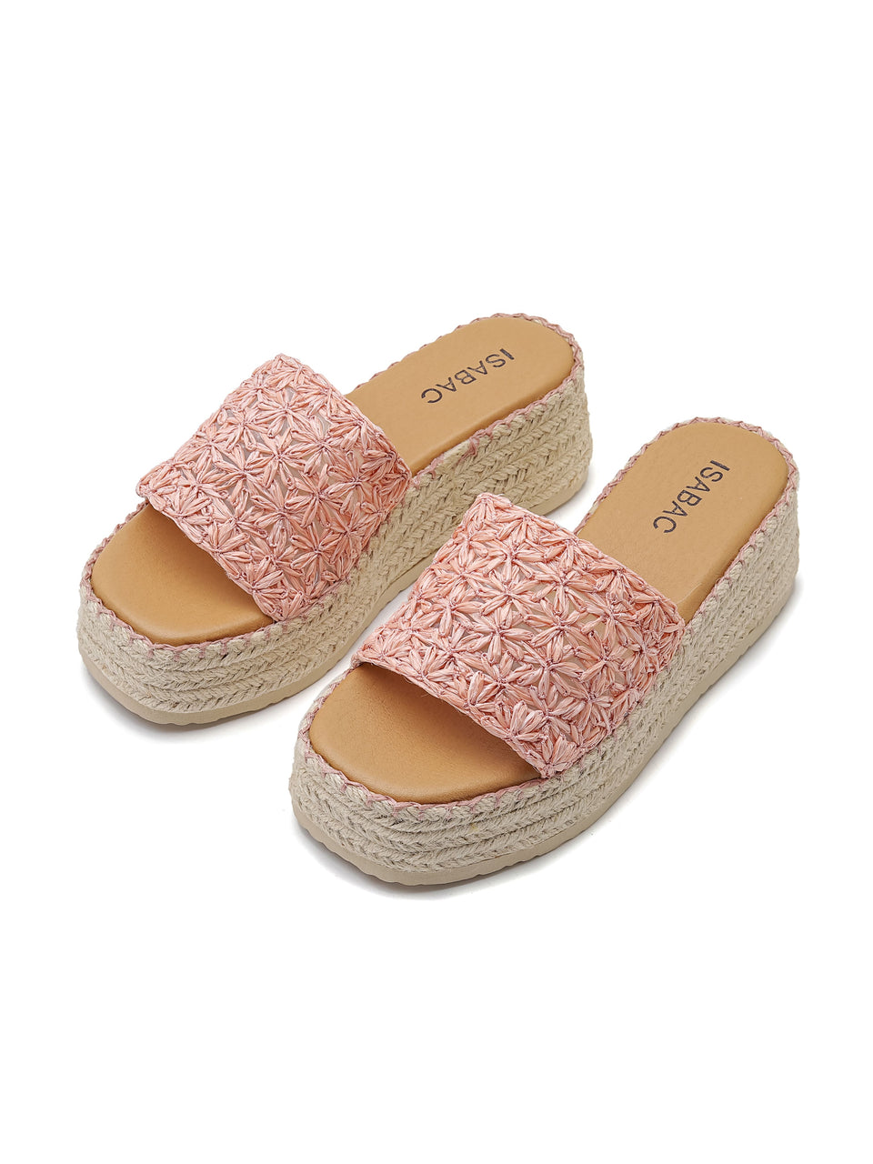 Ciabatte con Zeppa - 3541 Rosa