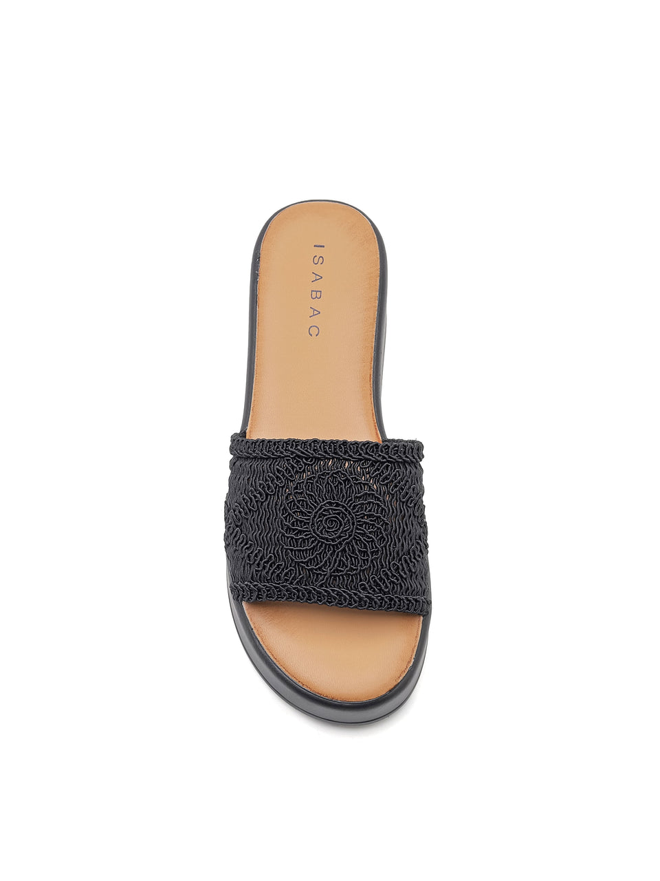 Ciabatte con Zeppa - 3546 Nero