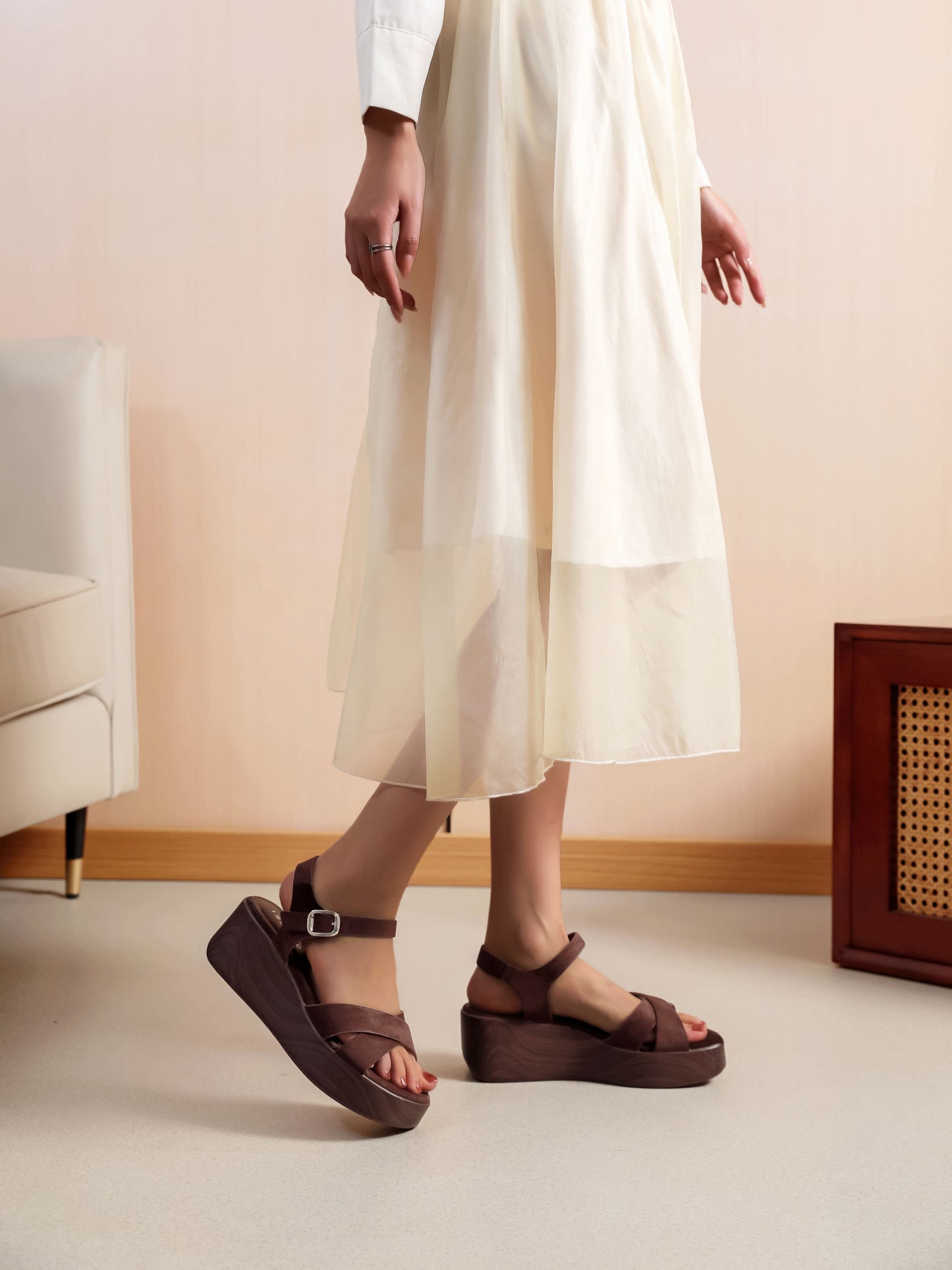 Sandali - 3556 Marrone