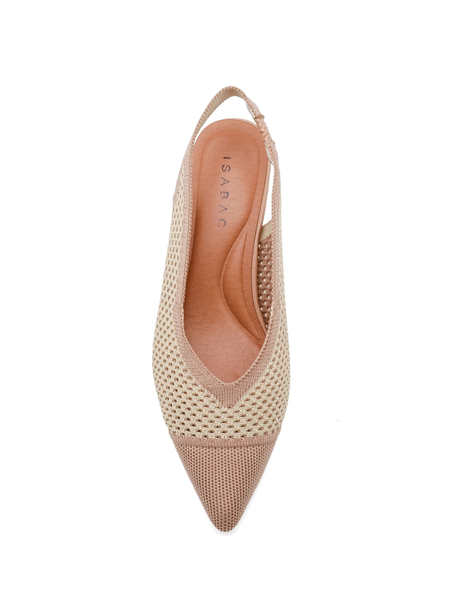 Slingback con Tacco - 3563 Beige