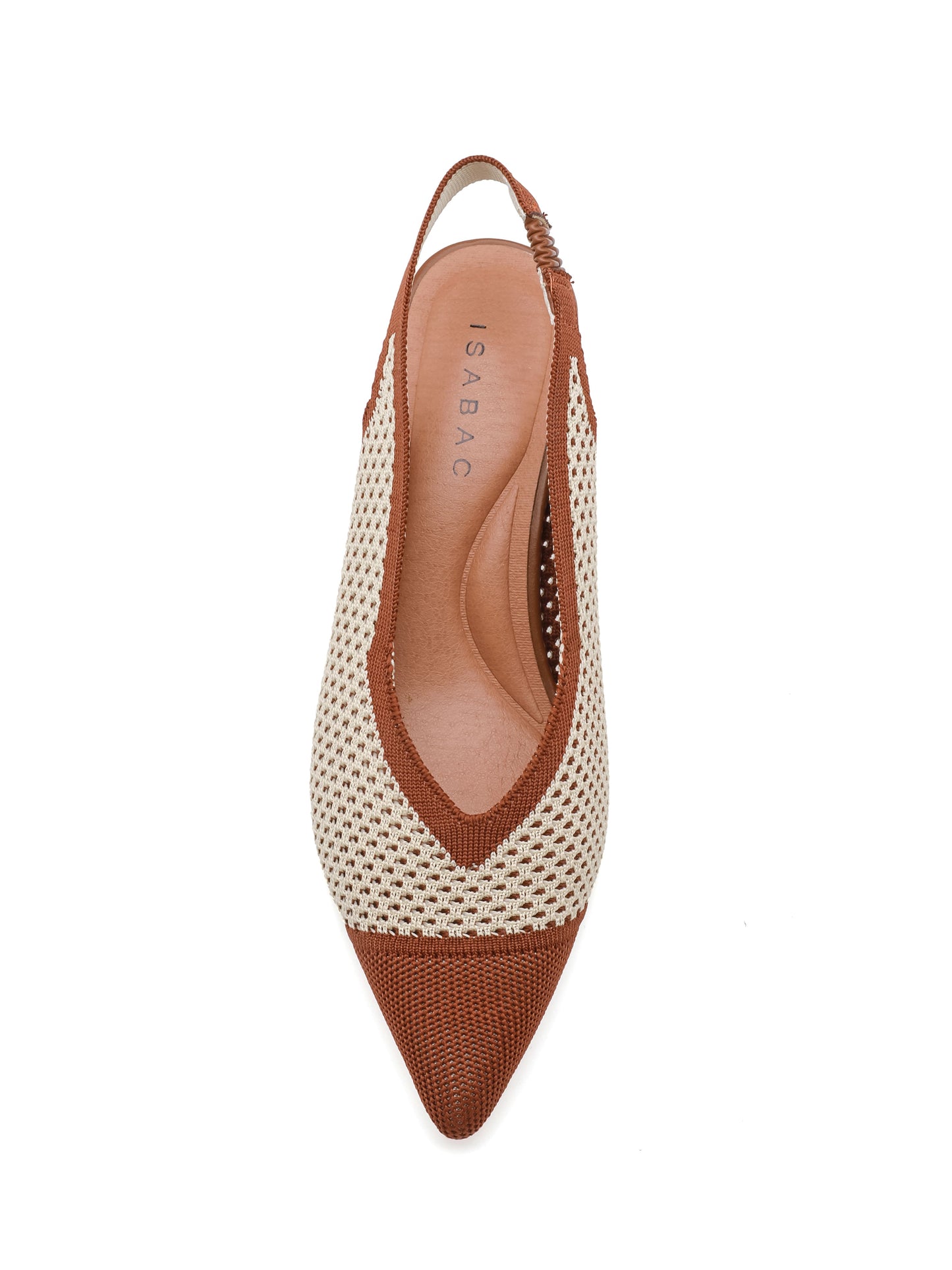 Slingback con Tacco - 3563 Camel