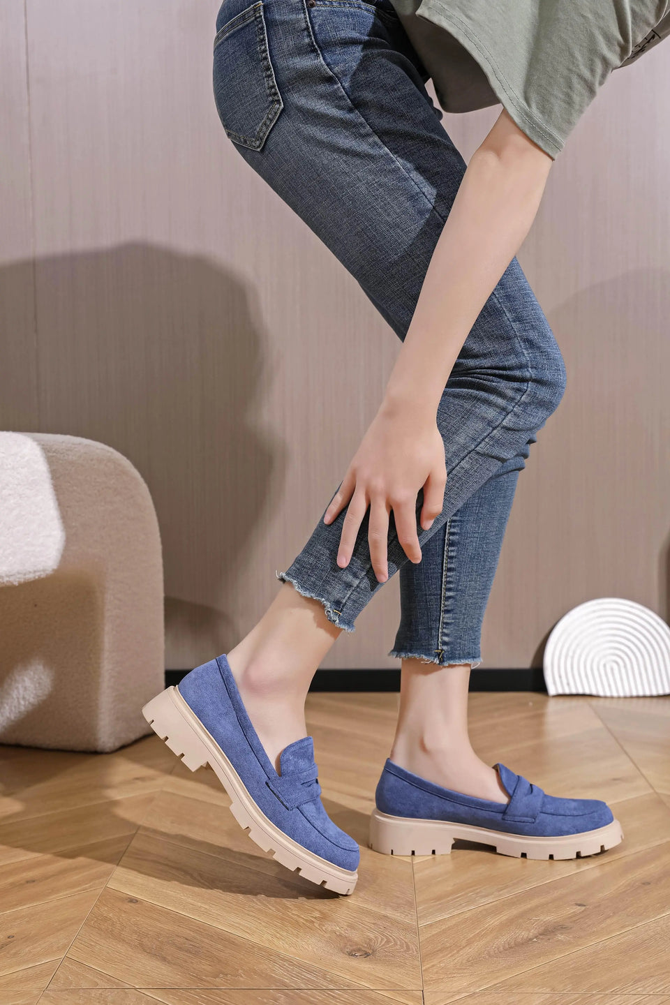 Mocassini - 3603 Blu - ISABAC