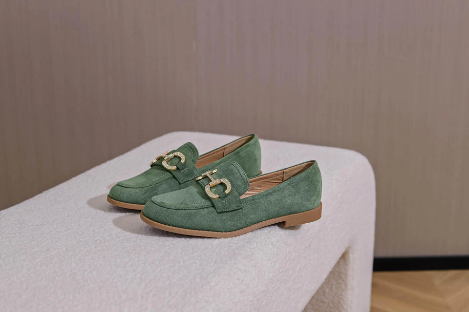 Mocassini - 3605 Verde Oliva - ISABAC