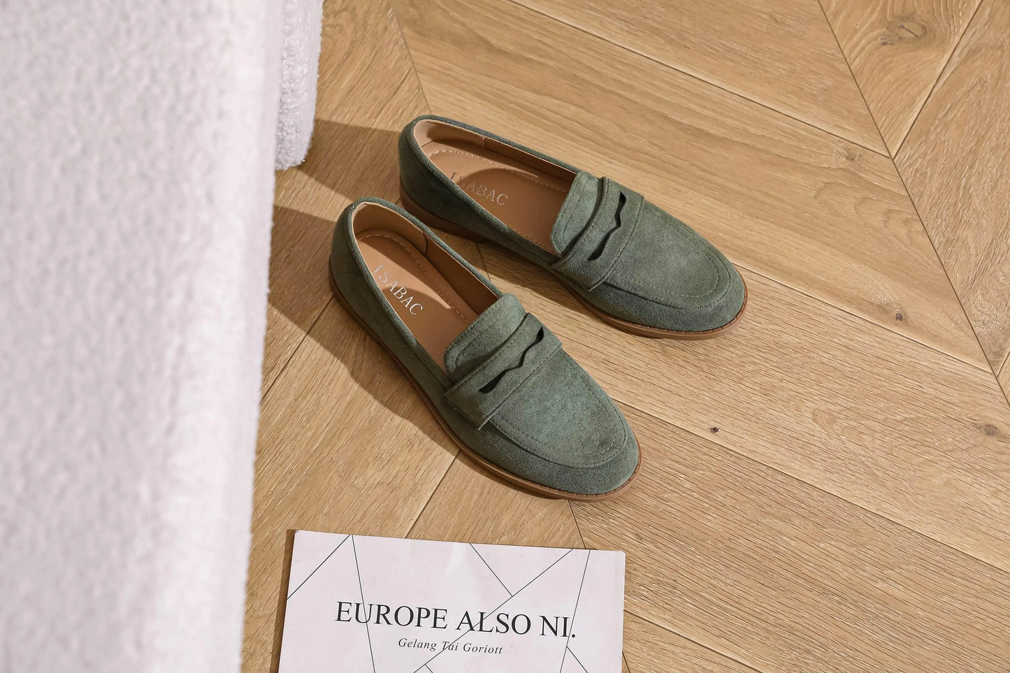 Mocassini - 3608 Verde - ISABAC