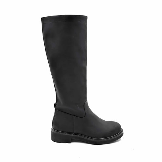 Stivale ISABAC al ginocchio in tessuto tecnico liscio con suola piatta.


Dettagli prodotto
• Made in China
• Materiali: Vegano (Materiali sintetici)