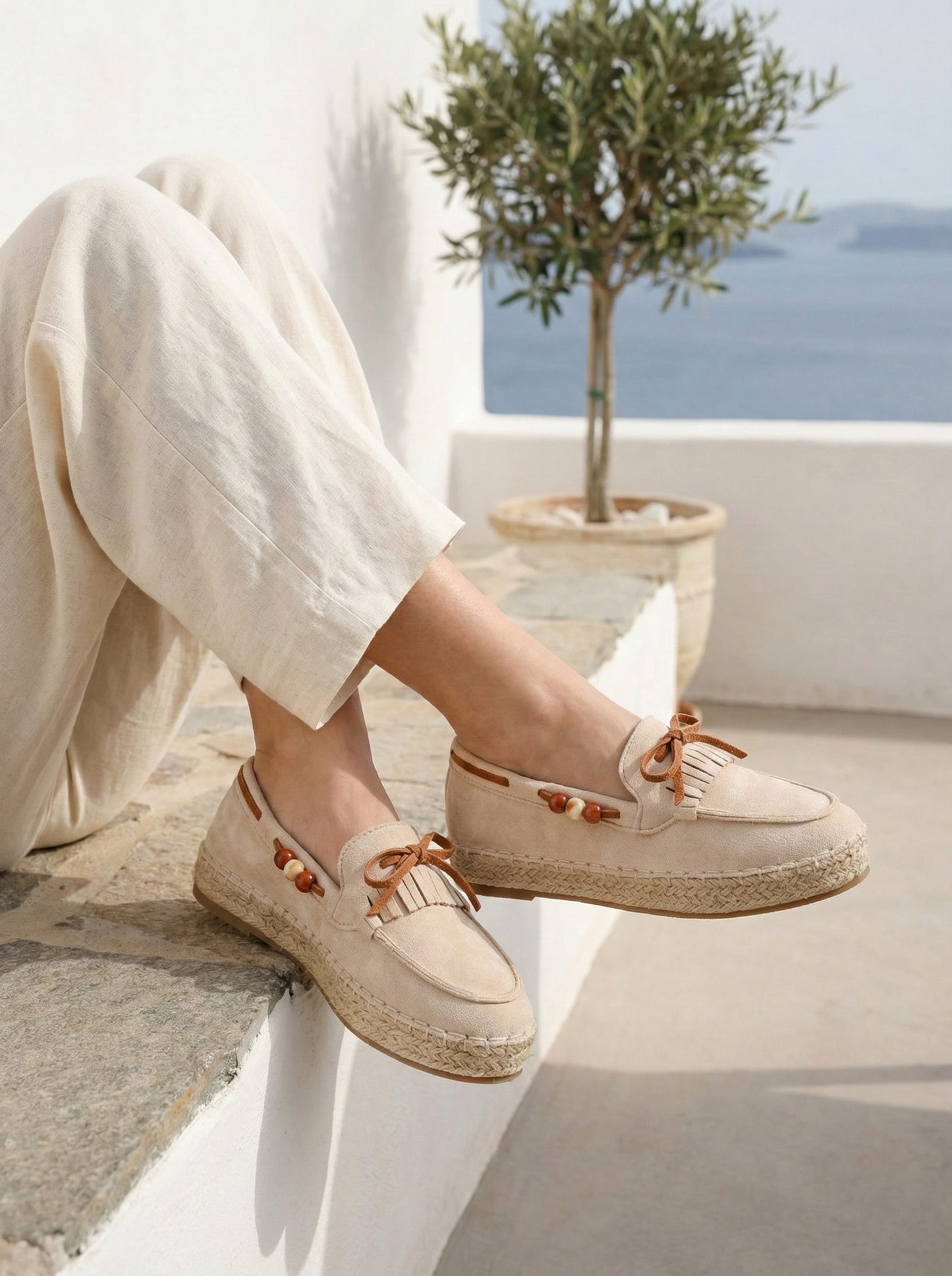 Mocassini - 6028 Beige