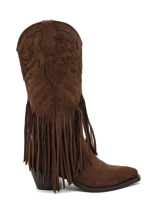 Stivaletti Texani - 6955 Marrone Chiaro