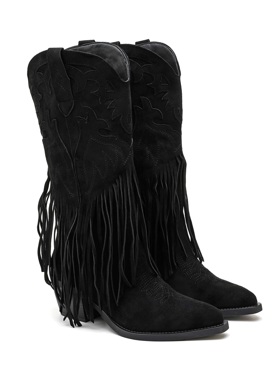 Stivaletti Texani - 6955 Nero
