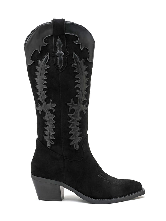 Stivaletti Texani - 6958 Nero