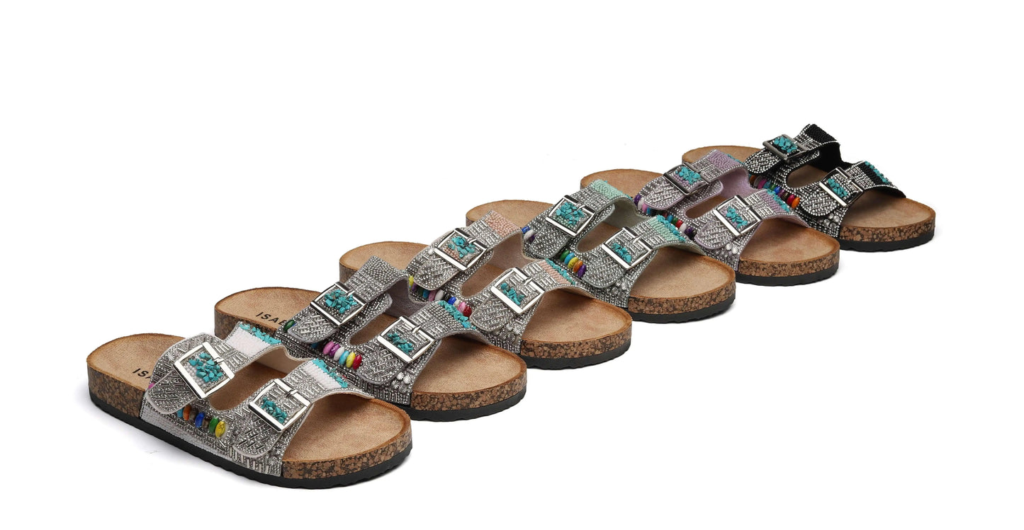 Ciabatte - 7048 Argento - ISABAC