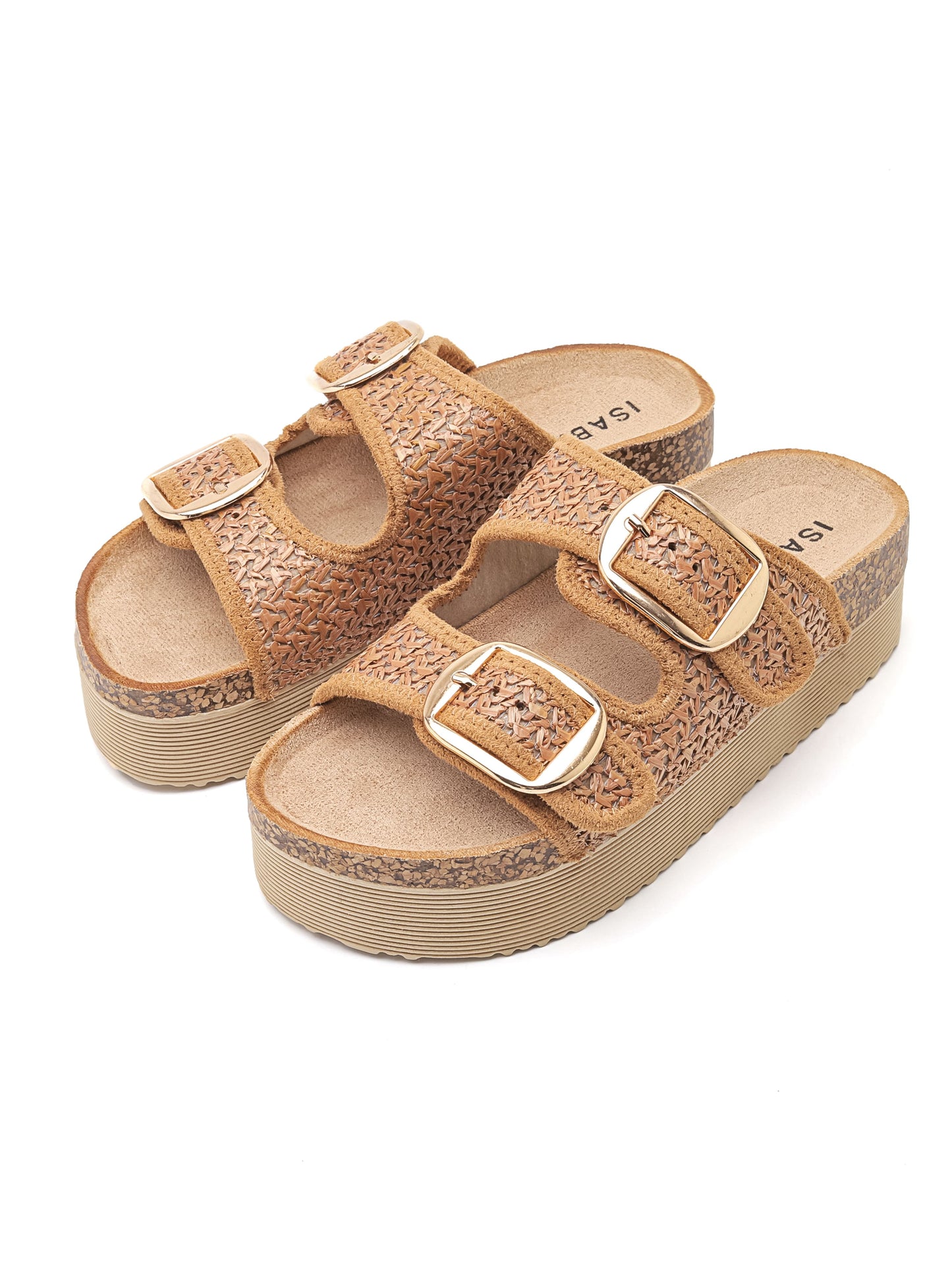 Ciabatte con Zeppa - 7095 Camel
