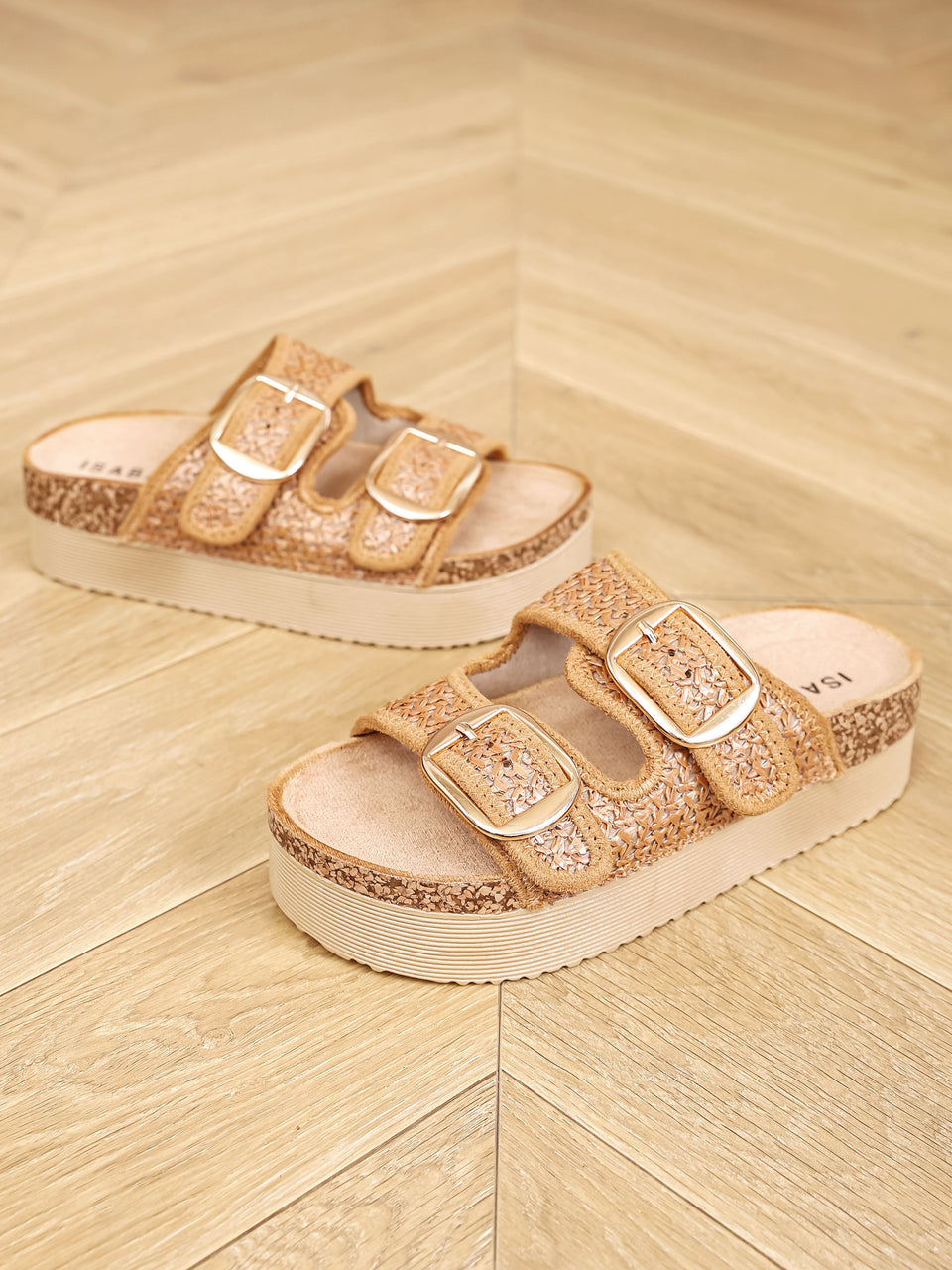 Ciabatte con Zeppa - 7095 Camel