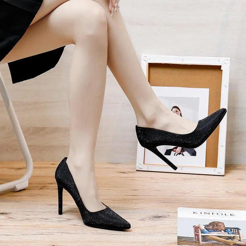 Scarpe con Tacco -3900 Nero - ISABAC