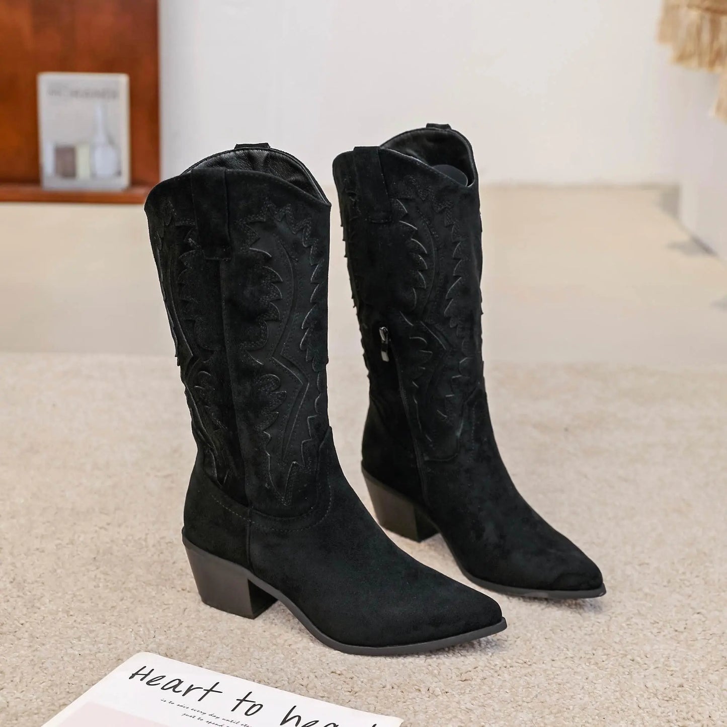 Stivali Texani - 6891 Nero - ISABAC