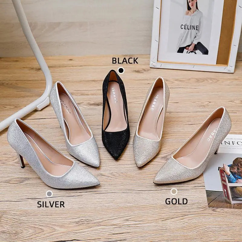 Scarpe con Tacco -3900 Silver - ISABAC